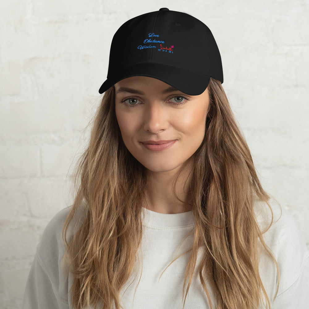 L.O.W Blue Rosabella Butterfly Thoughts Dad hat