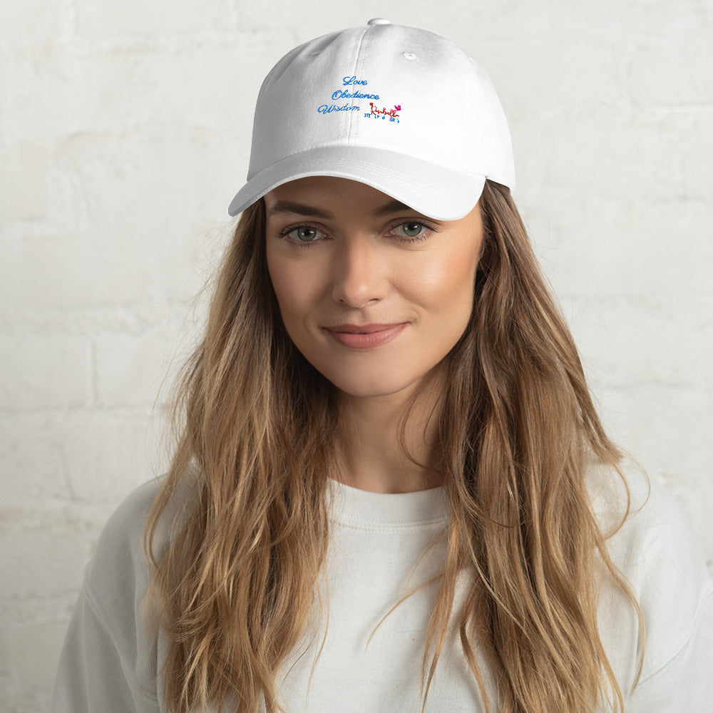 L.O.W Blue Rosabella Butterfly Thoughts Dad hat