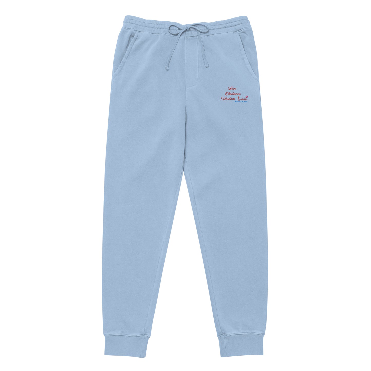 L.O.W Red Rosabella Butterfly Thoughts Sweatpants