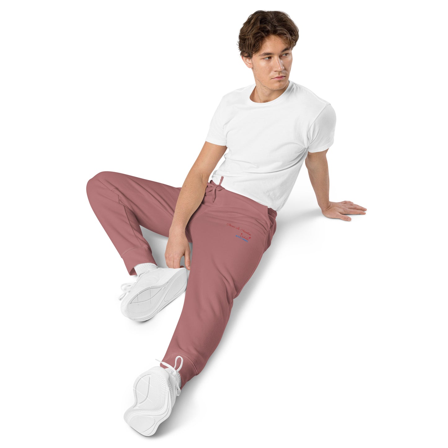 Rosabella Butterfly Thoughts - Red Peace is Priceless Unisex sweatpants