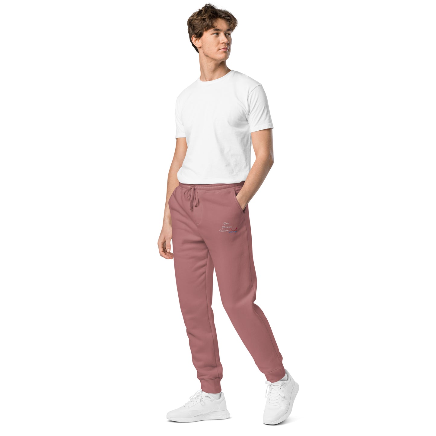 L.O.W White Rosabella Butterfly Thoughts Sweatpants