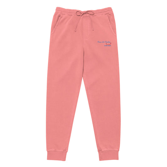 Rosabella Butterfly Thoughts - Blue Peace is Priceless Unisex sweatpants