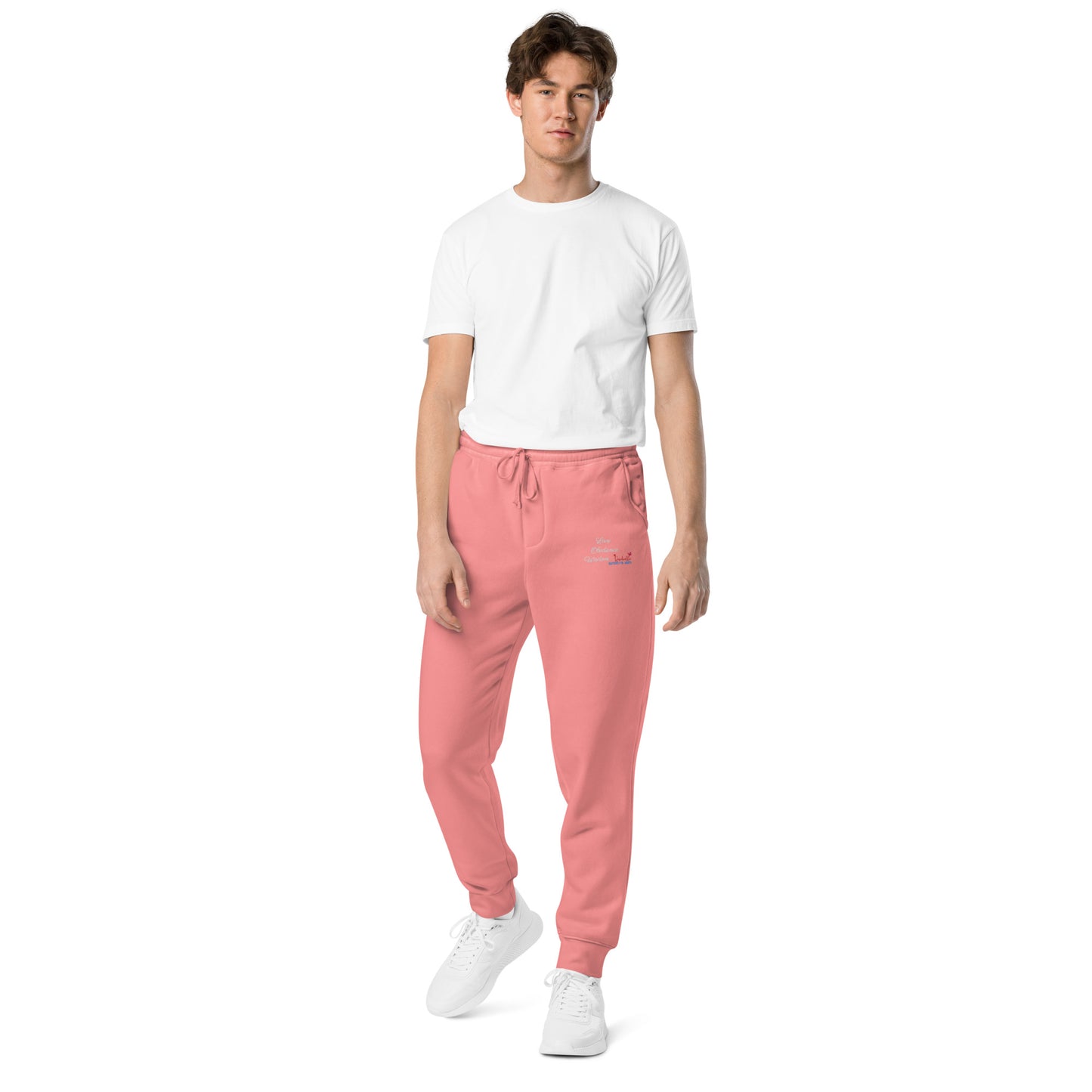 L.O.W White Rosabella Butterfly Thoughts Sweatpants