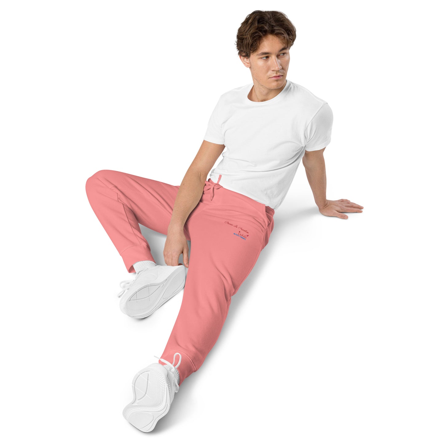 Rosabella Butterfly Thoughts - Red Peace is Priceless Unisex sweatpants