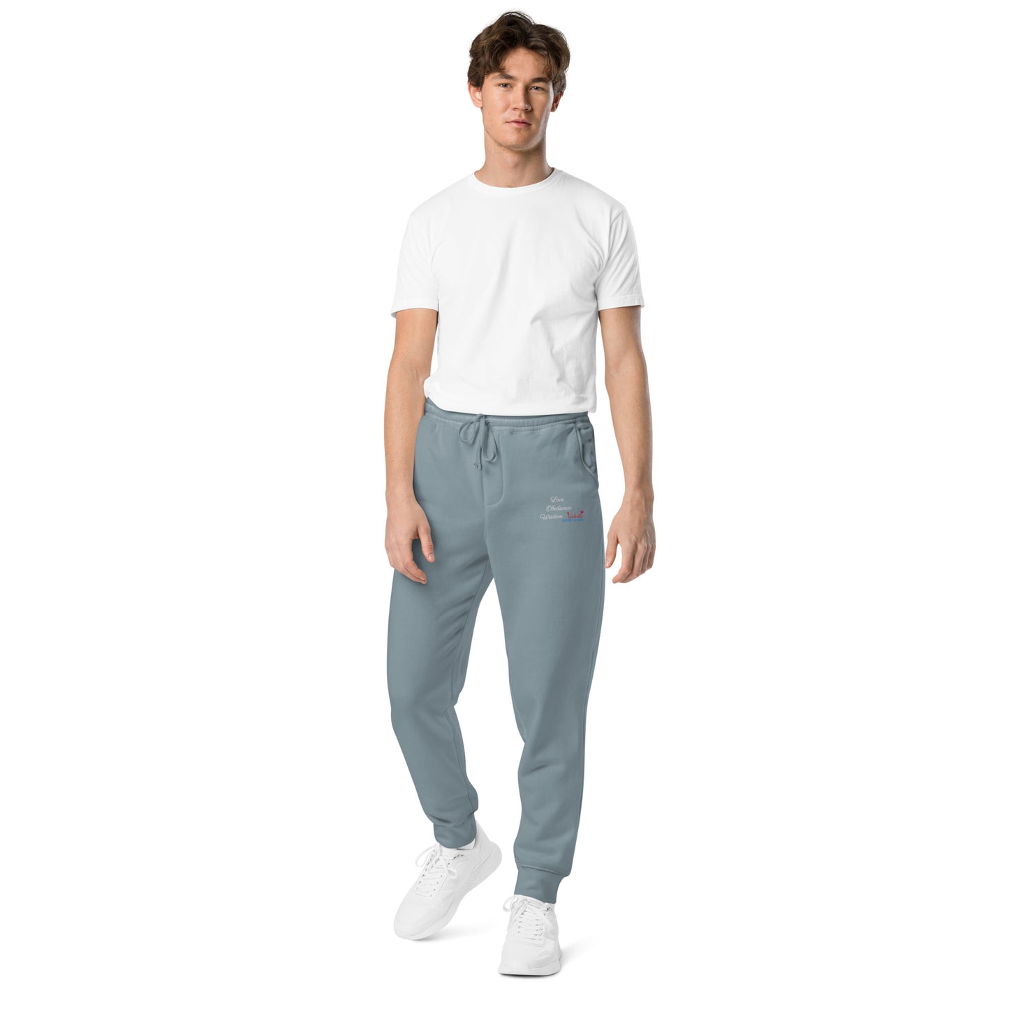 L.O.W White Rosabella Butterfly Thoughts Sweatpants