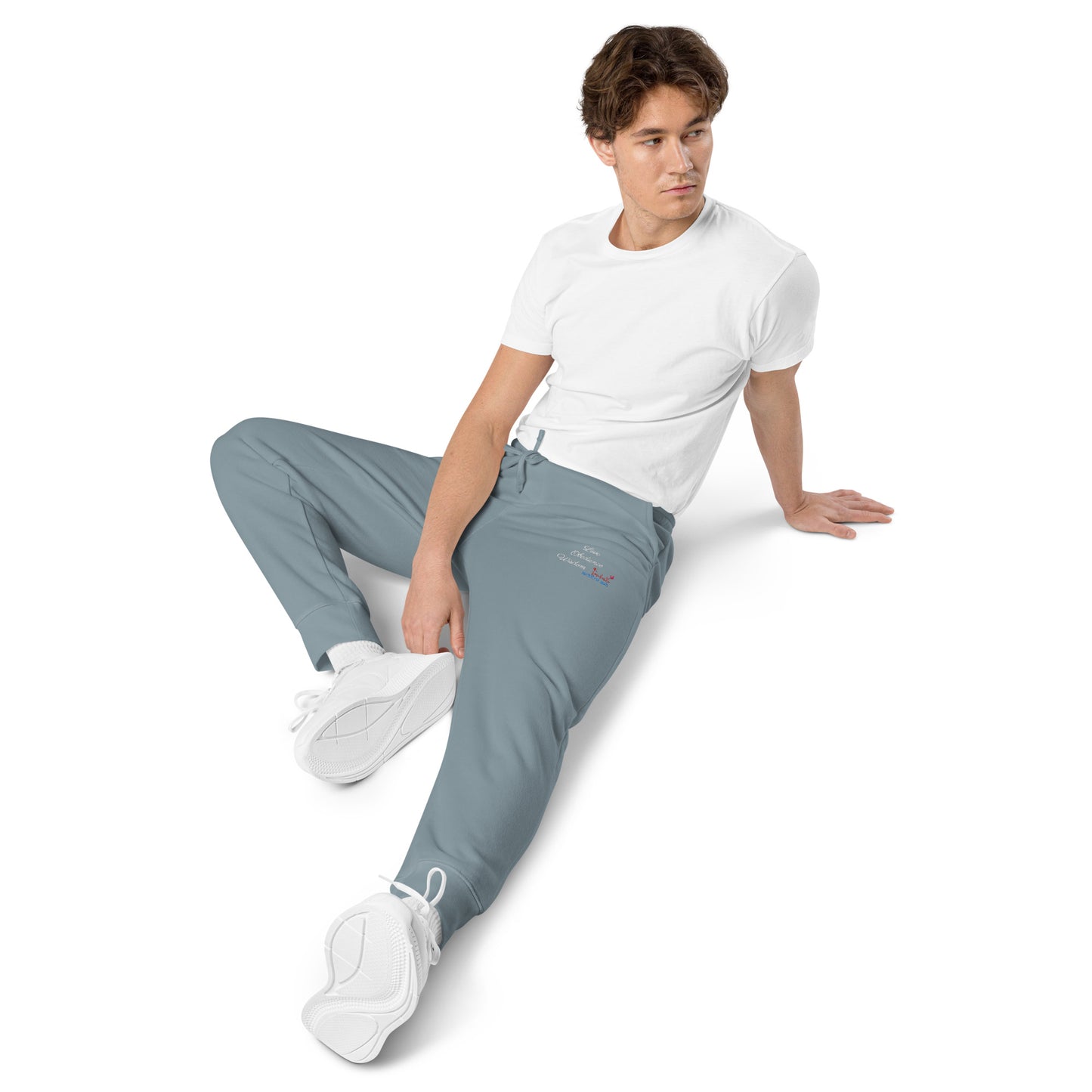 L.O.W White Rosabella Butterfly Thoughts Sweatpants