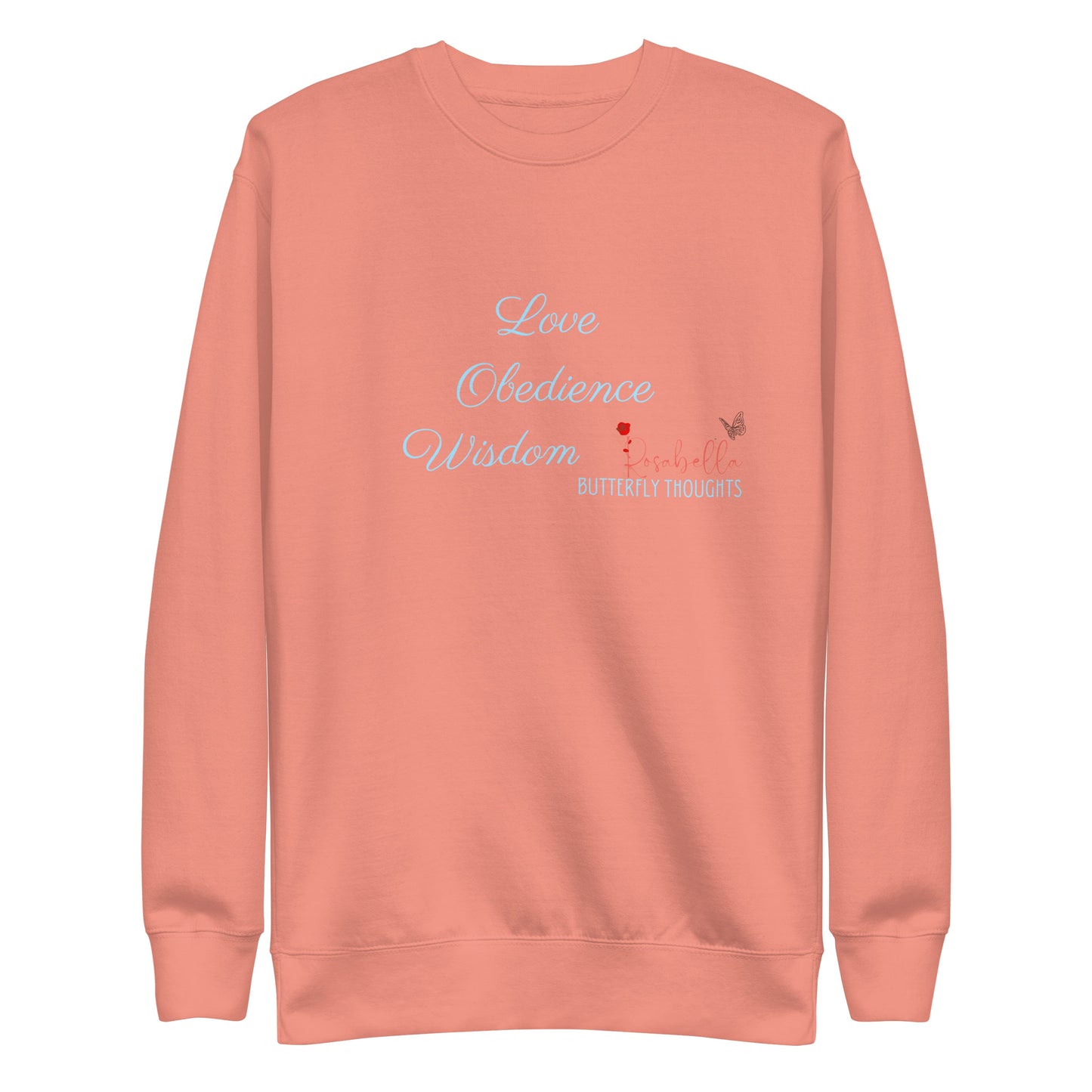 L.O.W Blue Rosabella Butterfly Thoughts Sweatshirt