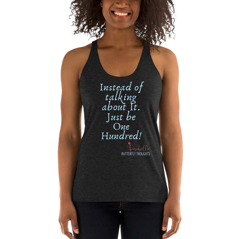 Rosabella Butterfly Thoughts - Women's Racerback Tank