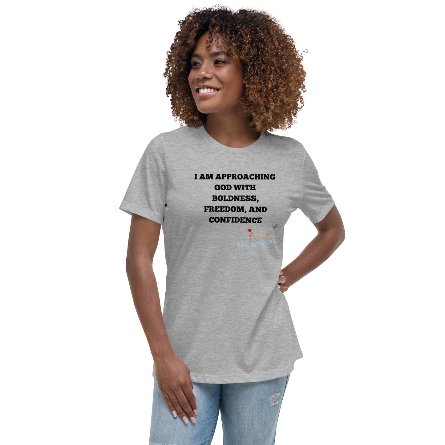 Rosabella Butterfly Thoughts Tee - I Am Approaching God