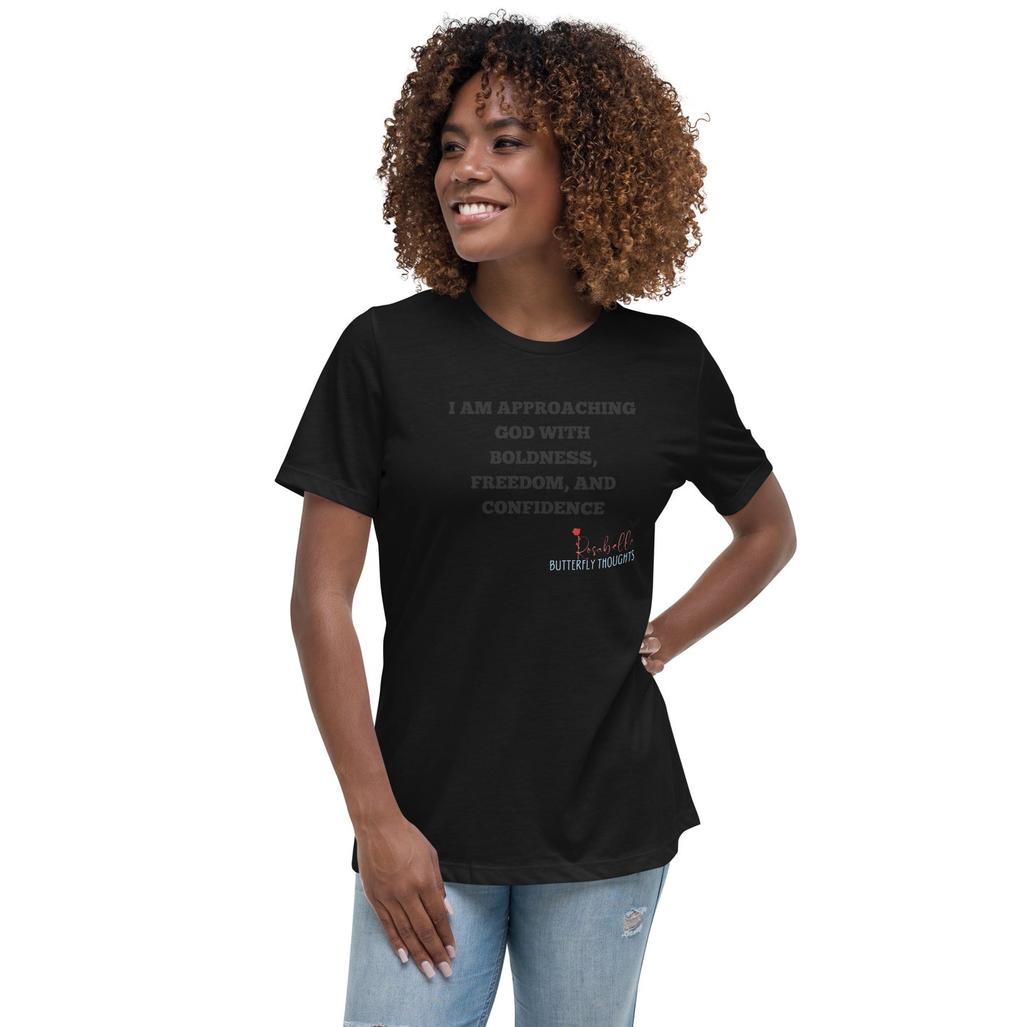 Rosabella Butterfly Thoughts Tee - I Am Approaching God