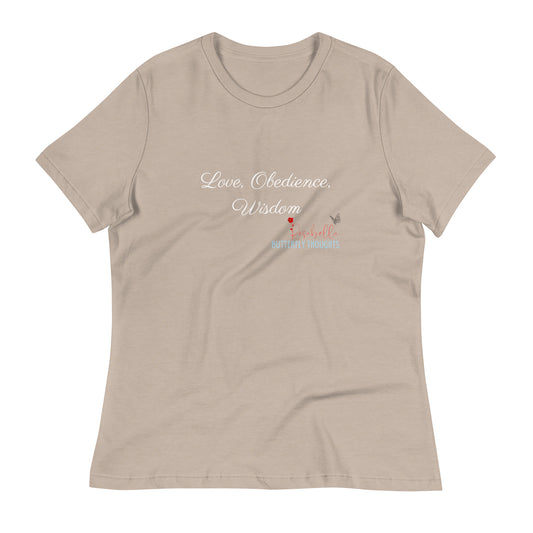 Rosabella Butterfly Thoughts - Women's Relaxed T-Shirt