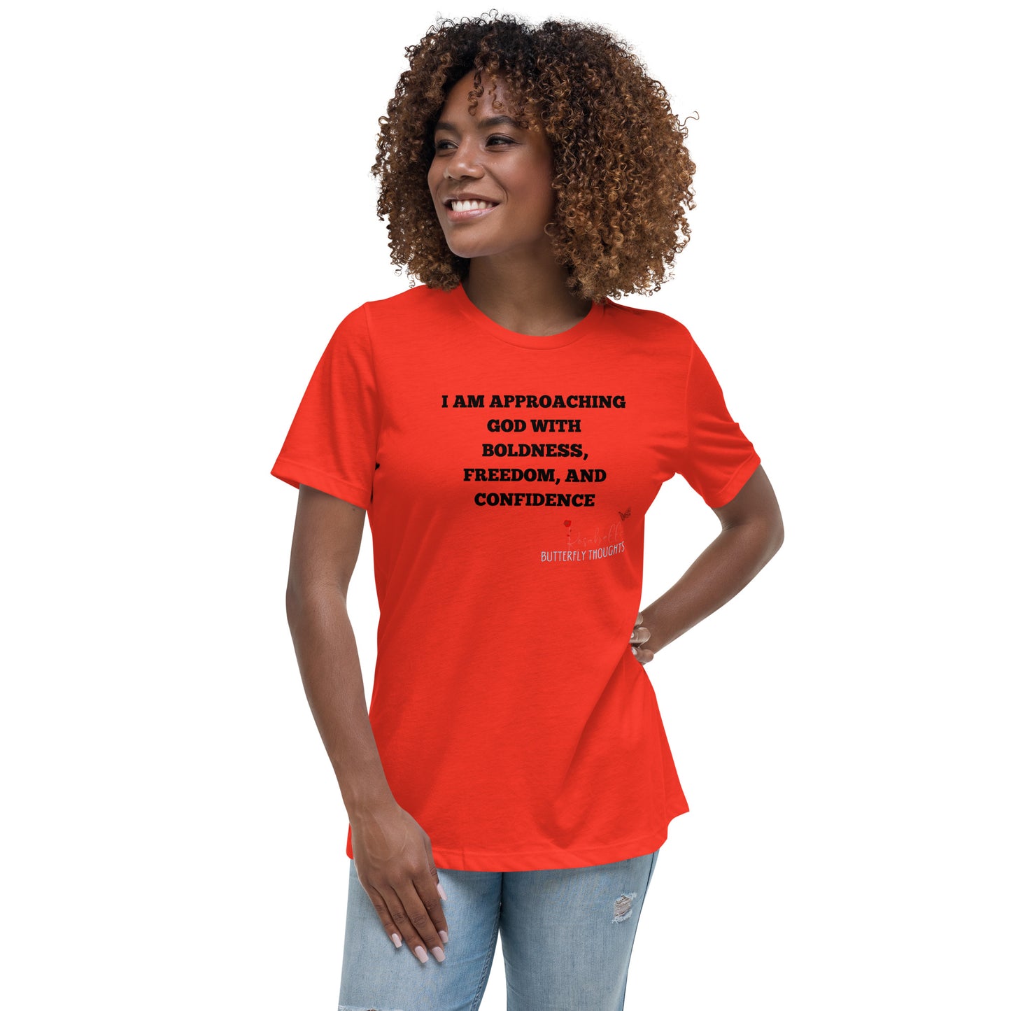 Rosabella Butterfly Thoughts Tee - I Am Approaching God