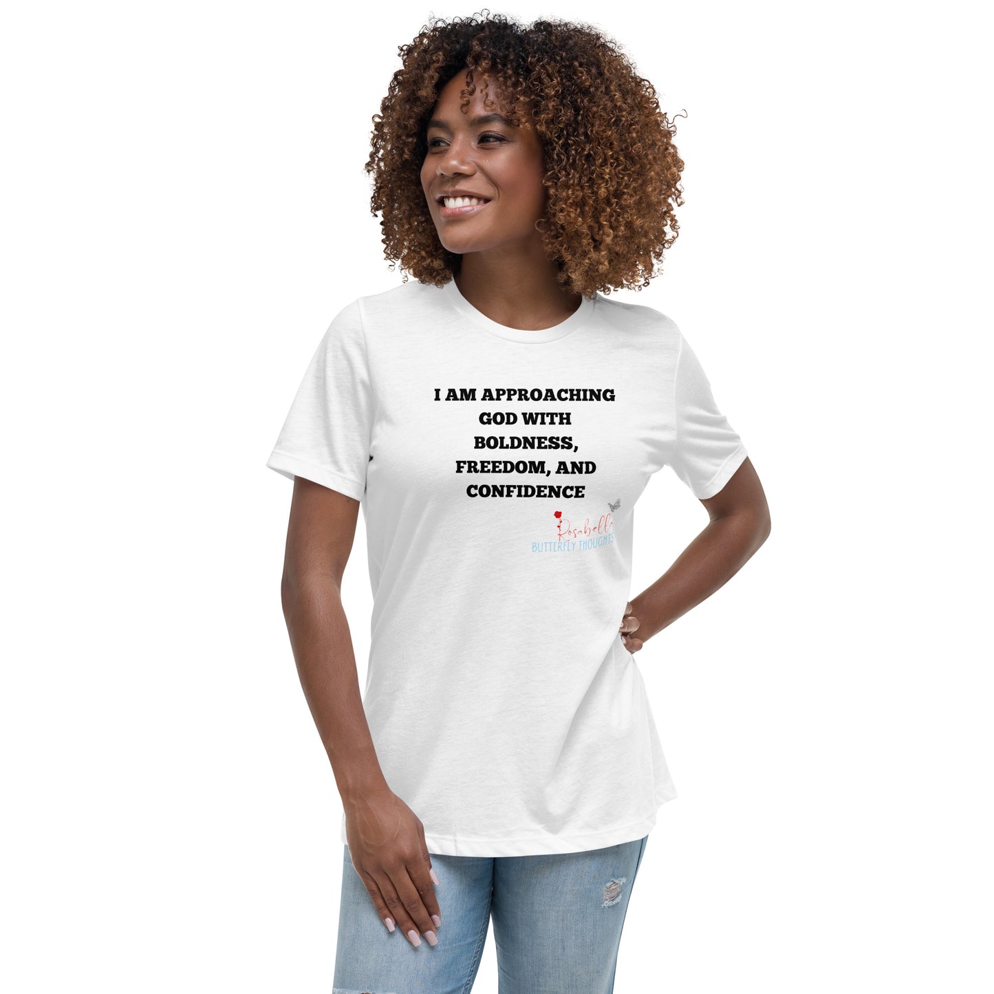 Rosabella Butterfly Thoughts Tee - I Am Approaching God