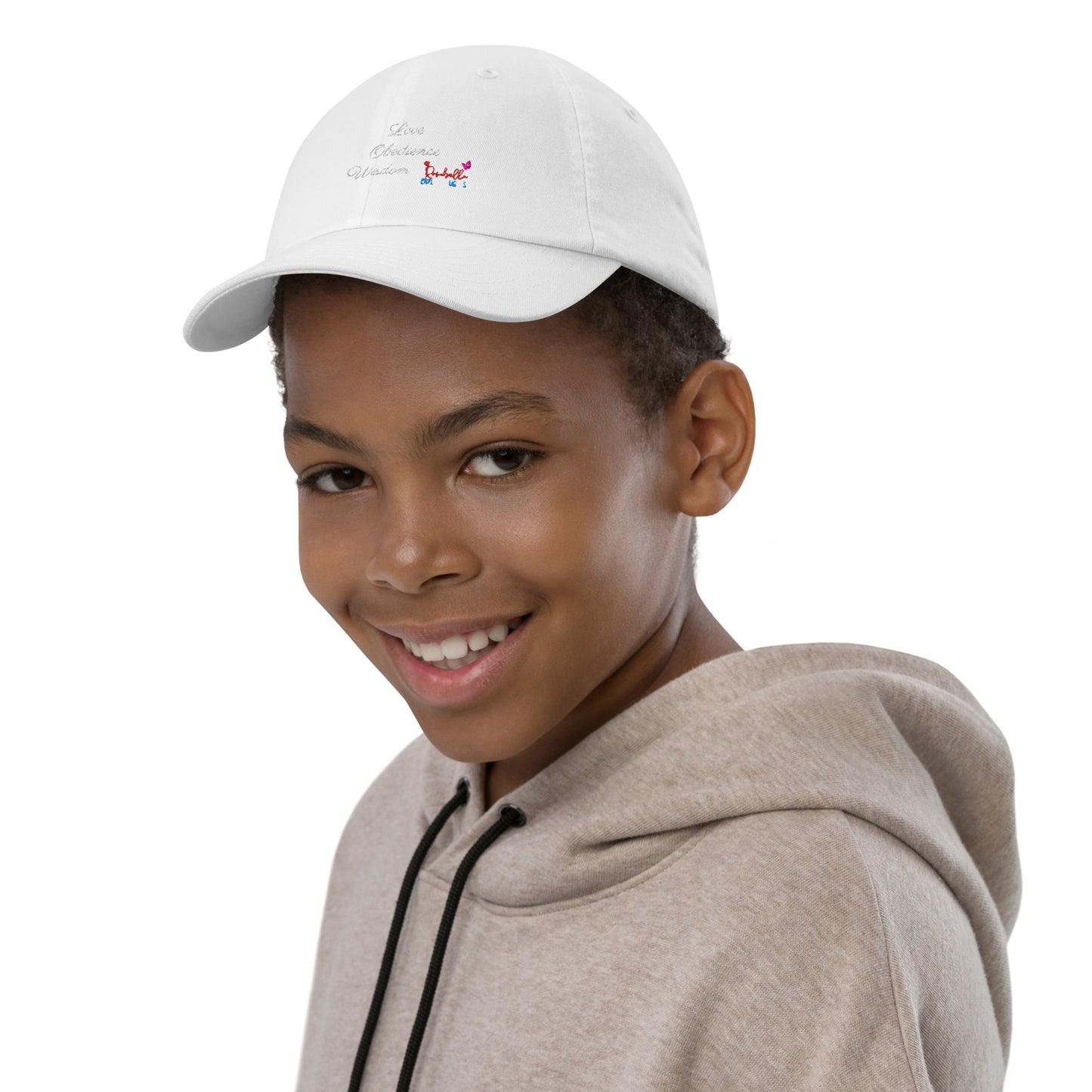 Rosabella Butterfly Thoughts - Youth baseball cap